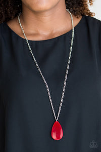 Necklace Long,Red,So Pop-YOU-lar Red ✨ Necklace