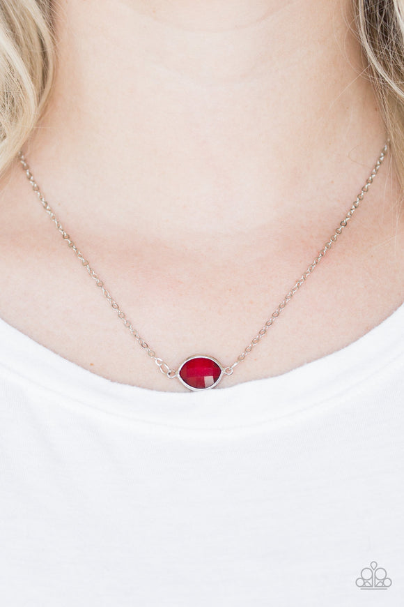 Fashionably Fantabulous Red ✨ Necklace Short
