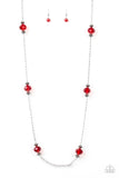 Season of Sparkle Red ✨ Necklace Long