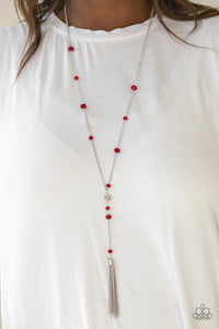 Necklace Long,Red,Out All Night Red ✨ Necklace