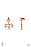 Autumn Shimmer Rose Gold ✧ Post Jacket Earrings Post Jacket Earrings