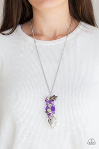 Butterfly,Necklace Long,Purple,Beach Buzz Purple ✧ Necklace