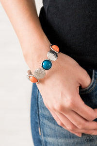 Blue,Bracelet Stretchy,Multi-Colored,Orange,Boardwalk Boho Multi  ✧ Bracelet