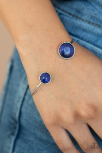 Blue,Bracelet Cuff,Cat's Eye,Brilliantly Basic Blue  ✧ Bracelet