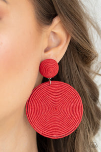Earrings Post,Red,Circulate The Room Red ✧ Post Earrings
