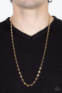 Gold,Men's Necklace,Necklace Long,Come Out Swinging Gold ✧ Necklace