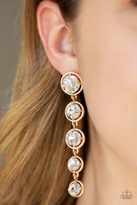 Earrings Post,Gold,Drippin In Starlight Gold ✧ Post Earrings
