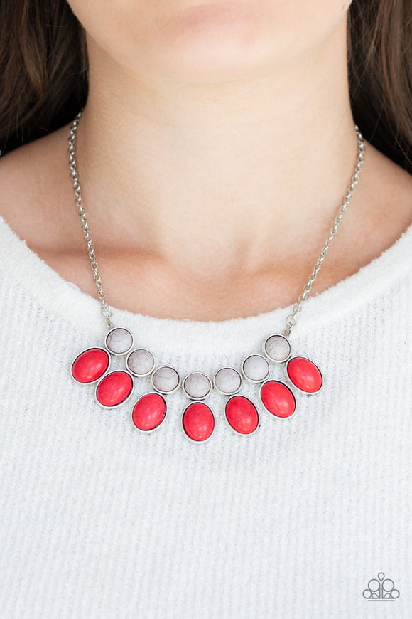 Environmental Impact Red ✨ Necklace Short