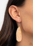 Ethereal Eloquence Gold ✧ Acrylic Earrings Earrings