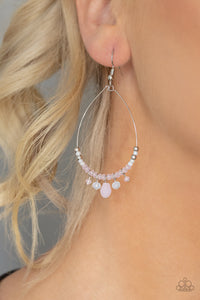 Earrings Fish Hook,Light Pink,Pink,Exquisitely Ethereal Pink ✧ Earrings