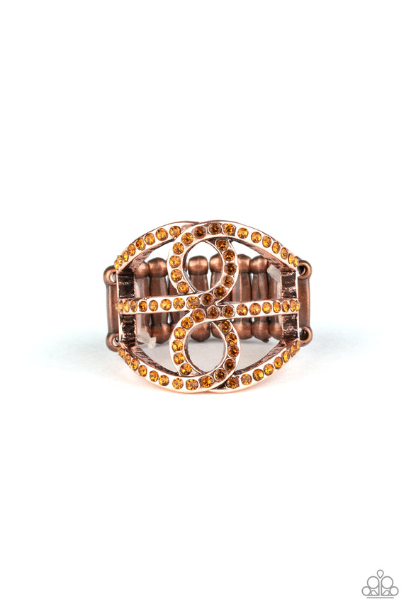 Fabulously Frosted Copper ✧ Ring Ring
