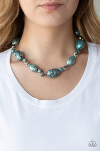 Blue,Necklace Short,Gatherer Glamour Blue ✨ Necklace