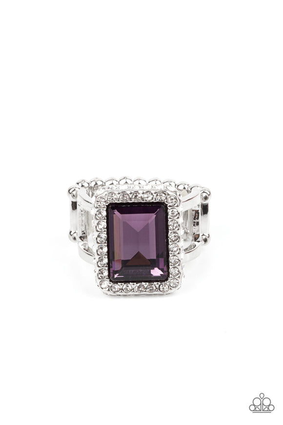 Glamorously Glitzy Purple ✧ Ring Ring