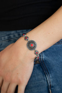 Bracelet Clasp,Red,Rustic Renegade Red ✧ Bracelet