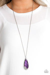 Necklace Long,Purple,Spellbound Purple ✨ Necklace
