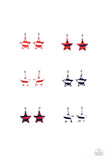 4th of July Star Starlet Shimmer Earrings SS Earring