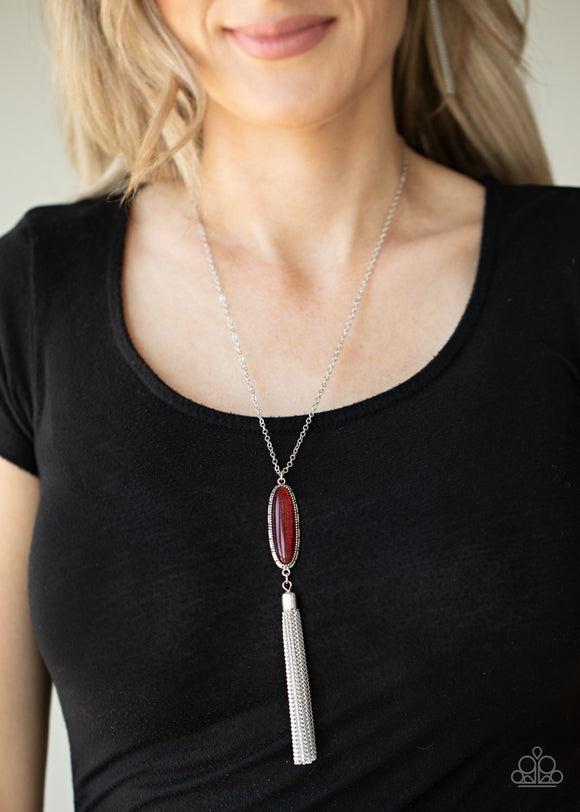 Stay Cool Red ✨ Necklace Long