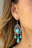 Stone Bliss Blue ✧ Earrings Earrings