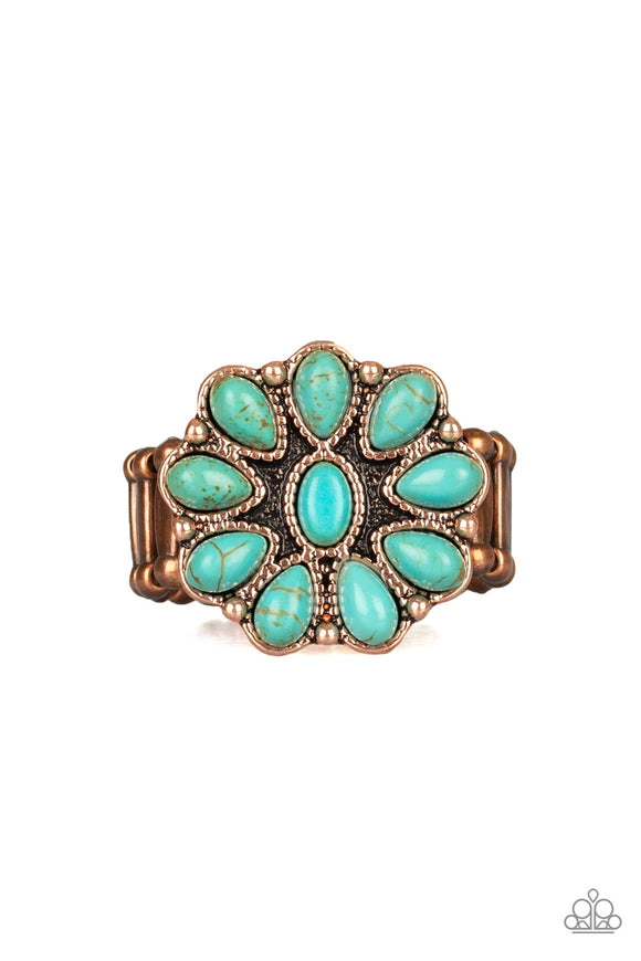 Stone Gardenia Copper ✧ Ring Ring
