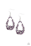To BEDAZZLE, Or Not To BEDAZZLE Purple ✧ Earrings Earrings