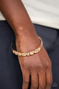 Bracelet Stretchy,Gold,Mother,Valentine's Day,Totally Tenderhearted Gold ✧ Bracelet