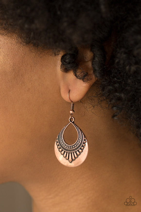 Totally Terrestrial Copper ✧ Earrings Earrings