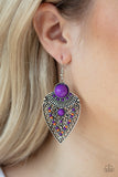 Tribal Territory Purple ✧ Earrings Earrings