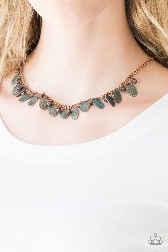 Vintage Gardens Copper ✨ Necklace Short