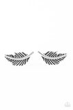 Flying Feathers Silver ✧ Post Earrings Post Earrings