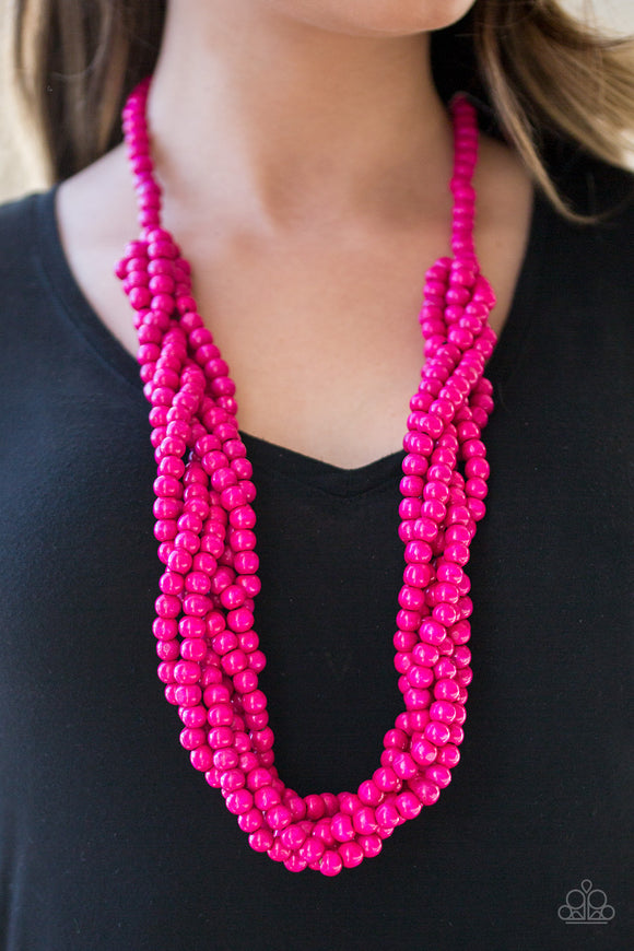 Tahiti Tropic Pink ✨ Necklace Long