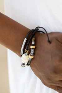 Black,Urban Bracelet,Across The Globe Black ✧ Urban Bracelet