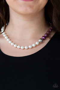 Necklace Short,Purple,5th Avenue A-Lister Purple ✧ Necklace