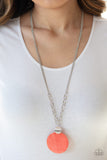A Top-SHELLer Orange ✧ Necklace Long