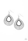 Airy Applique Black ✧ Earrings Earrings