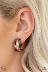 Copper,Earrings Clip-On,Bells Ringing Copper ✧ Clip-On Earrings