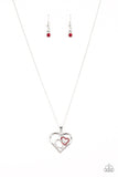 Cupid Charm Red ✧ Necklace Short