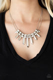 Dangerous Dazzle White ✨ Necklace Short