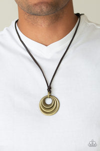 Brass,Urban Necklace,Desert Spiral Brass ✧ Urban Necklace