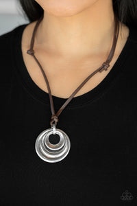 Necklace Short,Silver,Urban Necklace,Desert Spiral Silver ✧ Urban Necklace