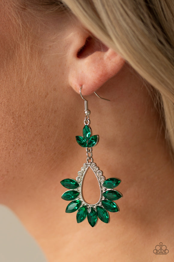 Extra Exquisite Green ✧ Earrings Earrings