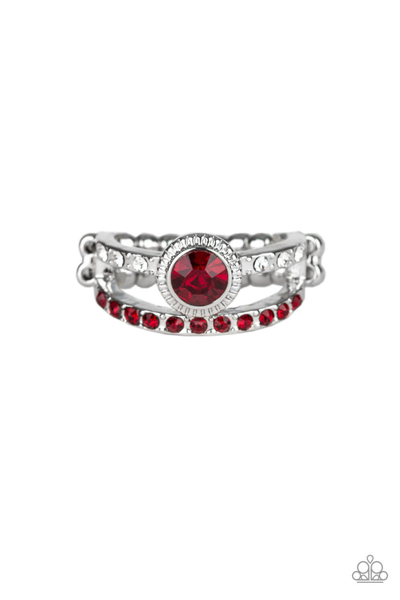 GLOW Me Away Red ✧ Ring Ring