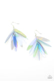 Holographic Glamour Blue ✧ Earrings Earrings