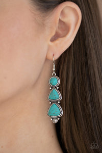 Blue,Earrings Fish Hook,Turquoise,New Frontier Blue ✧ Earrings