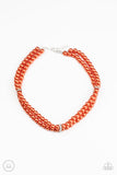 Put On Your Party Dress Orange ✧ Choker Necklace Choker Necklace