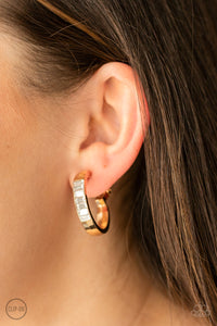Earrings Clip-On,Gold,Ready, Steady, GLOW Gold ✧ Clip-On Earrings