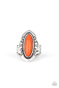 Orange,Ring Wide Back,Santa Fe Serenity Orange ✧ Ring