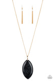 Santa Fe Simplicity Black ✨ Necklace Long