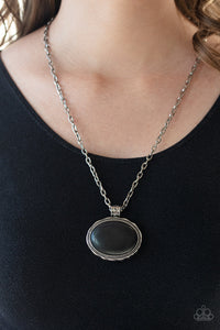 Black,Necklace Short,Sedimentary Colors Black ✨ Necklace