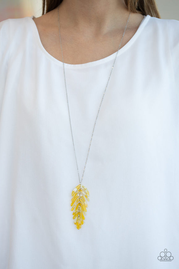 She QUILL Be Loved Yellow ✨ Necklace Long