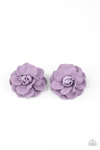 Flower Clip,Purple,Shes a GROW-Getter ✧ Flower Hair Clip